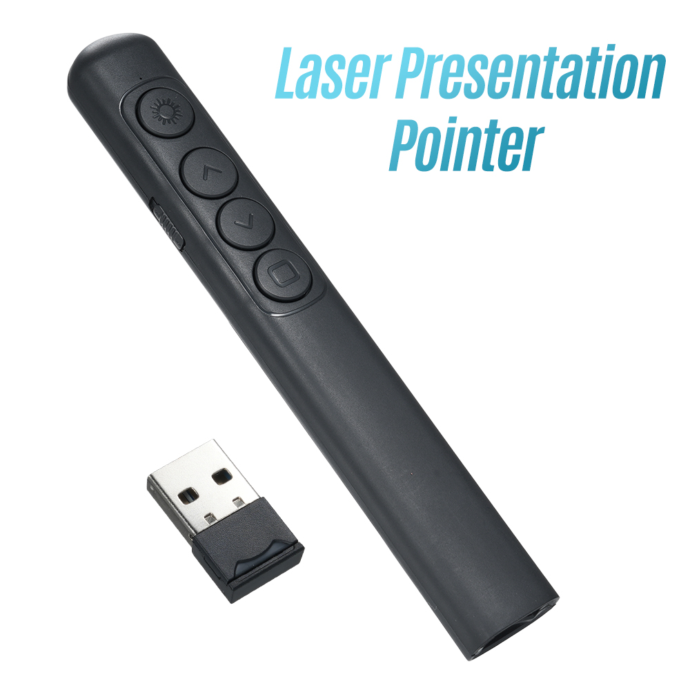 Presentation Remote Laser - مؤشر عرض ليزر 2.4G قلم تحكم