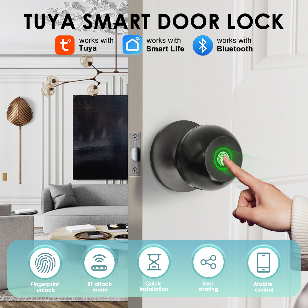 Tuya قفل الباب الإلكتروني الذك - مراجعة Office Tech وسعره