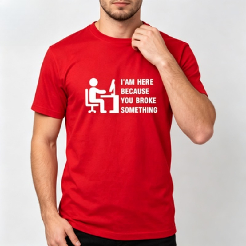 تي شيرت رجالي من القطن الناعم  - مراجعة Office Tech For Men وسعره