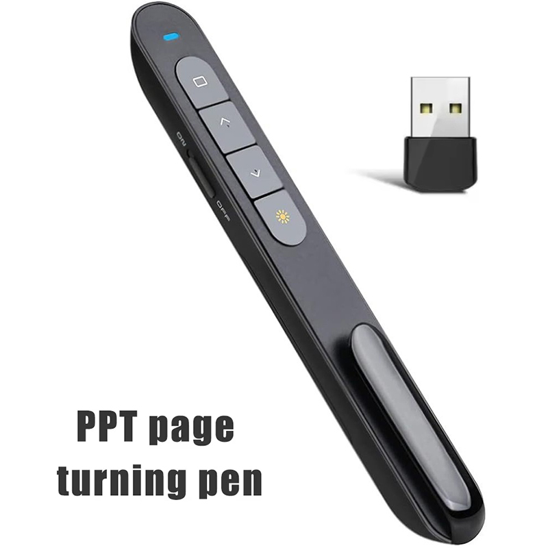 مؤشر عرض ليزر 2.4G USB قلم تحك - مراجعة Presentation Remote Laser وسعره