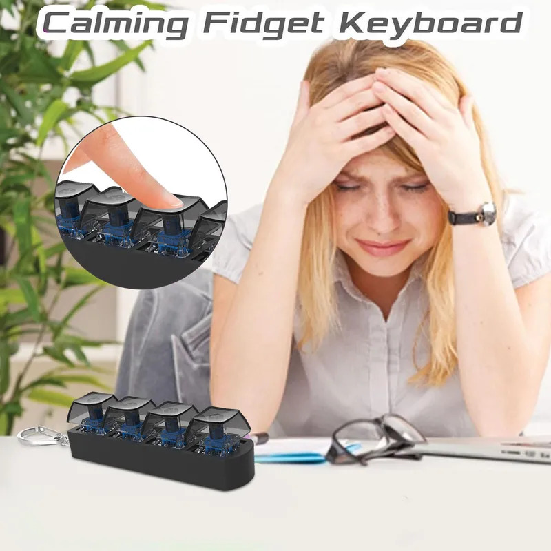 4Keys ألعاب مضادة للتوتر بأزرا - مراجعة Office Tech وسعره